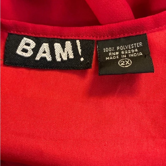 BAM! Maxi tie-dye dress Women’s size 2X - Picture 7 of 10